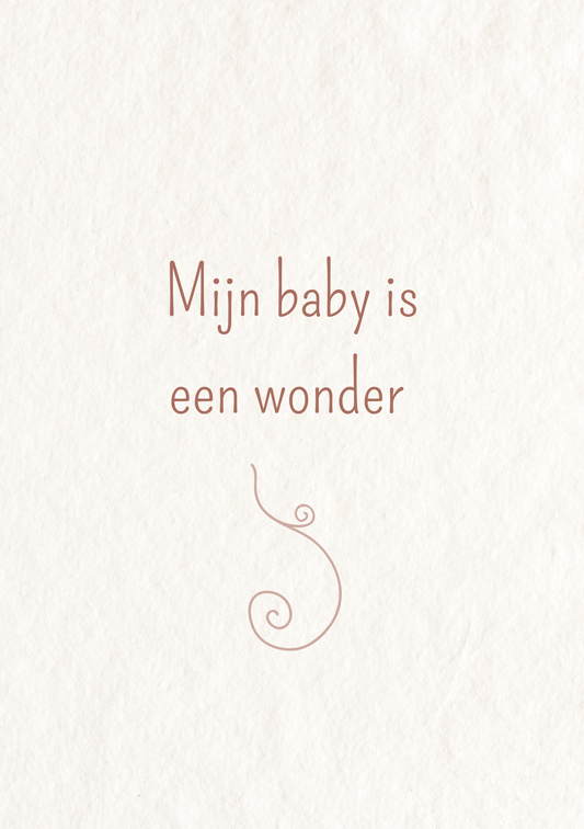 Mijn baby is een wonder