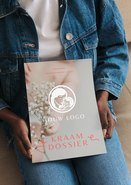 Kraam dossier ZZP Canva template